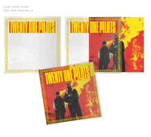 Load image into Gallery viewer, TWENTY ONE PILOTS
CLANCY (INDIE EXCLUSIVE CLEAR W/OPAQUE RED SPLATTER VINYL) LP W/ Limited Slipcover