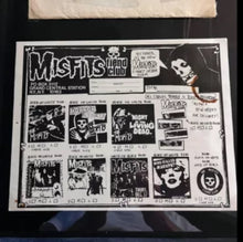 Load image into Gallery viewer, Original Misfits Fiend Club Envelope Flyer Shirt Order Form Tour Sheet Framed DANZIG