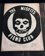 Load image into Gallery viewer, Original Misfits Fiend Club Envelope Flyer Shirt Order Form Tour Sheet Framed DANZIG