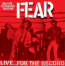 Load image into Gallery viewer, NOW SHIPPING FEAR Live For The Record TRS Exclusive NOW SHIPPING