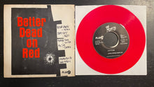 Load image into Gallery viewer, Misfits Bullet 2nd Pressing Red Vinyl Plan 9 1979 PL1001 DANZIG