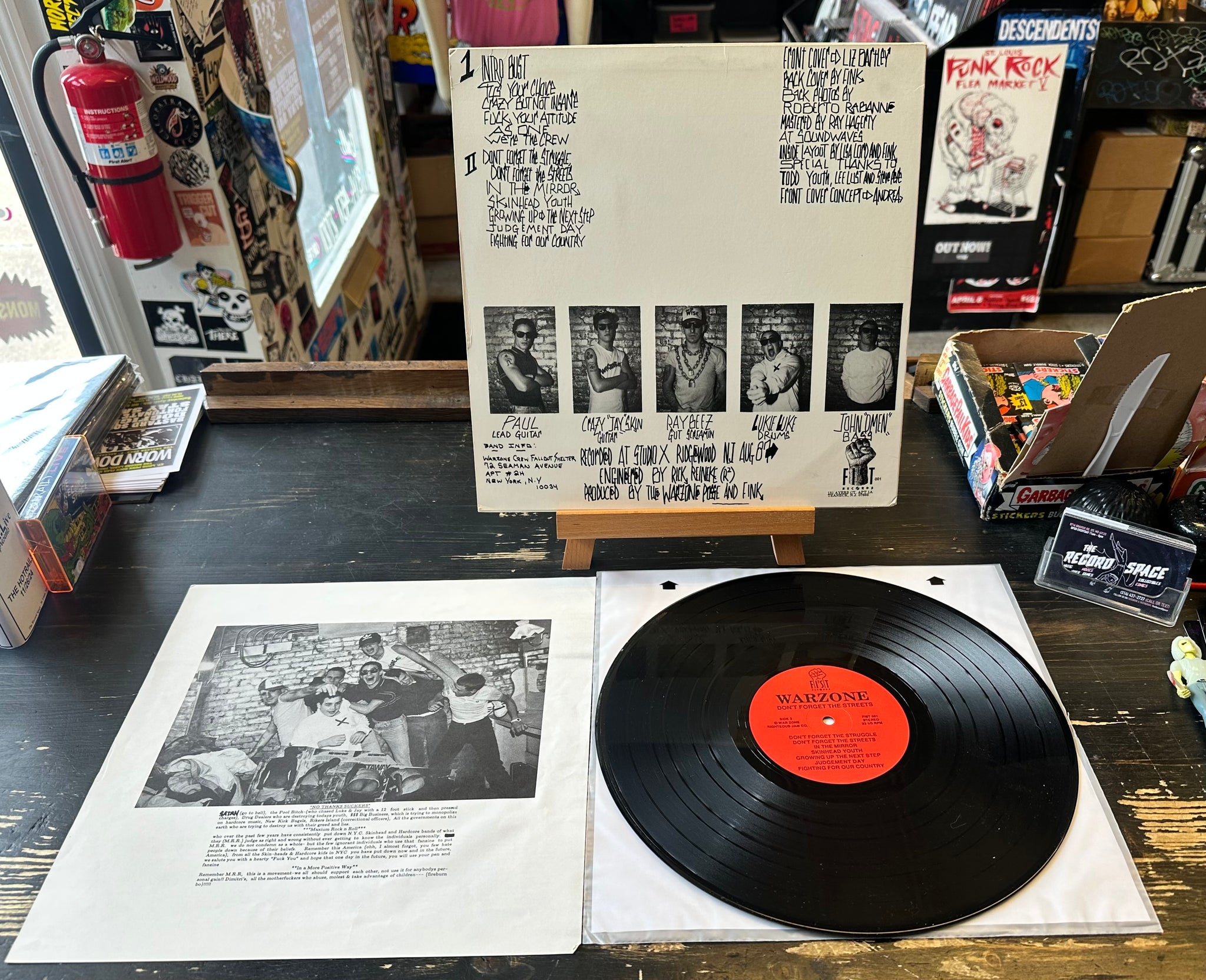 Warzone/Don't Forget 〜 12”レコード NYHC Warzone/Don't Forget 〜 12”レコード NYHC