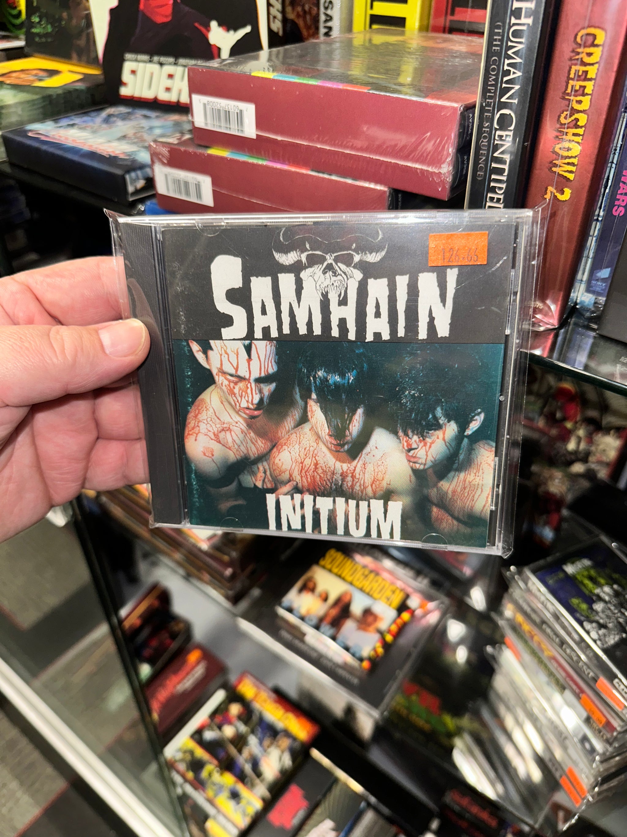 Samhain Initium CD 1st Pressing Plan 9 With Unholy Passion Tracks