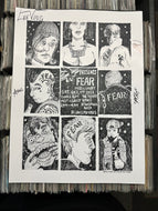 FEAR Meet And Greet The Record Space 18x24 Event Poster SIGNED