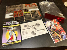 Load image into Gallery viewer, G1 Transformers MEGATRON Vintage Original 1984 Complete Boxed In Acrylic Case Toys
