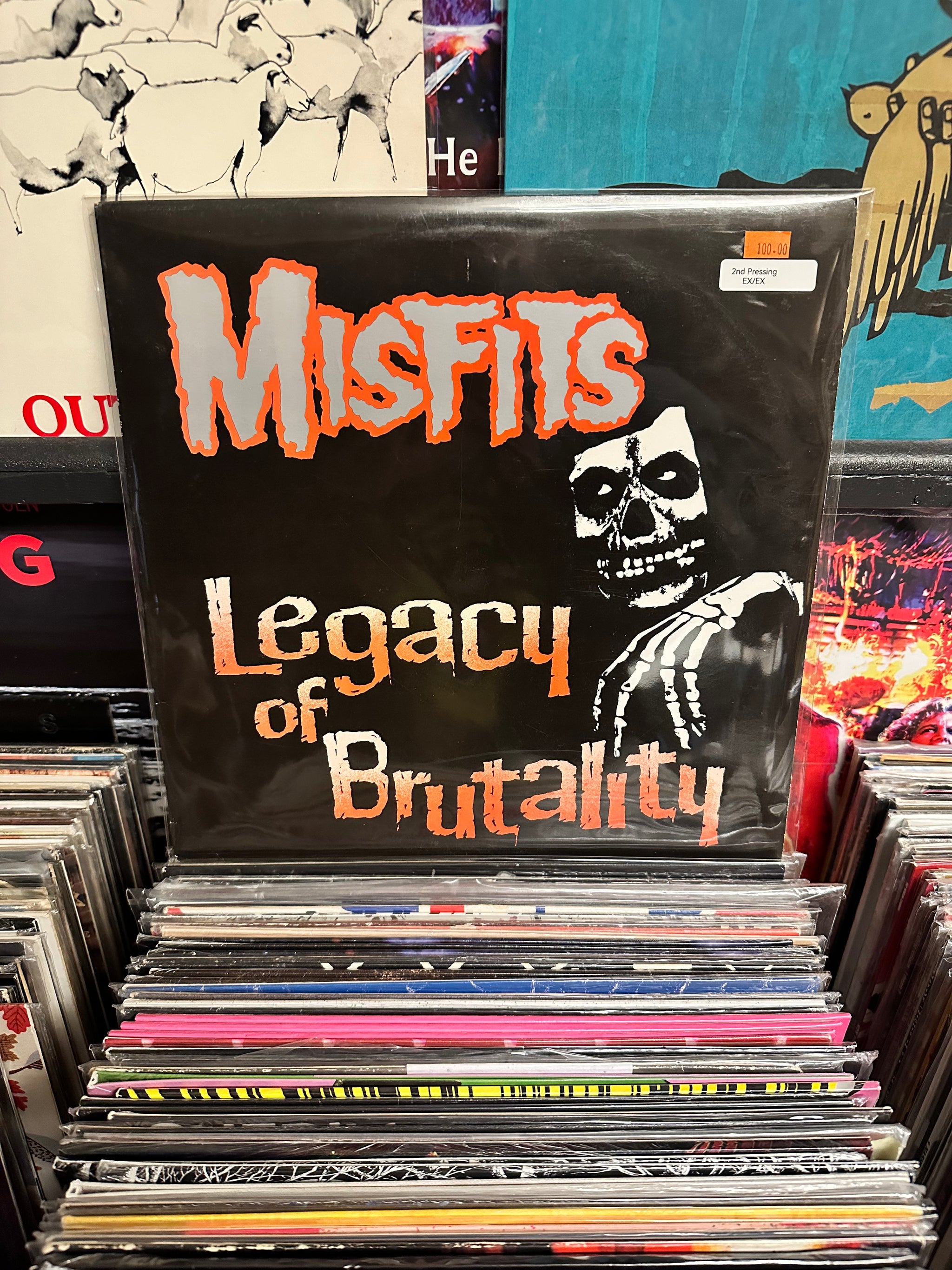 Misfits Legacy Of Brutality LP 2nd Pressing Danzig – The Record Space