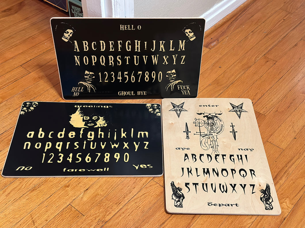 Misfits Samhain Danzig Ouija Spirit Boards Lethal Amounts Signed And Numbered 50/222