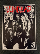 The Undead 11x17 Poster Signed By Bobby Steele /8