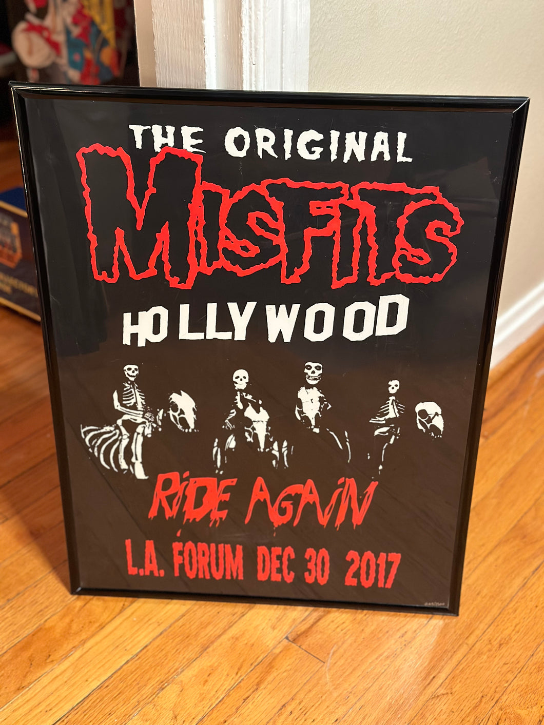 Misfits Hollywood LA Forum Screenprint Danzig
