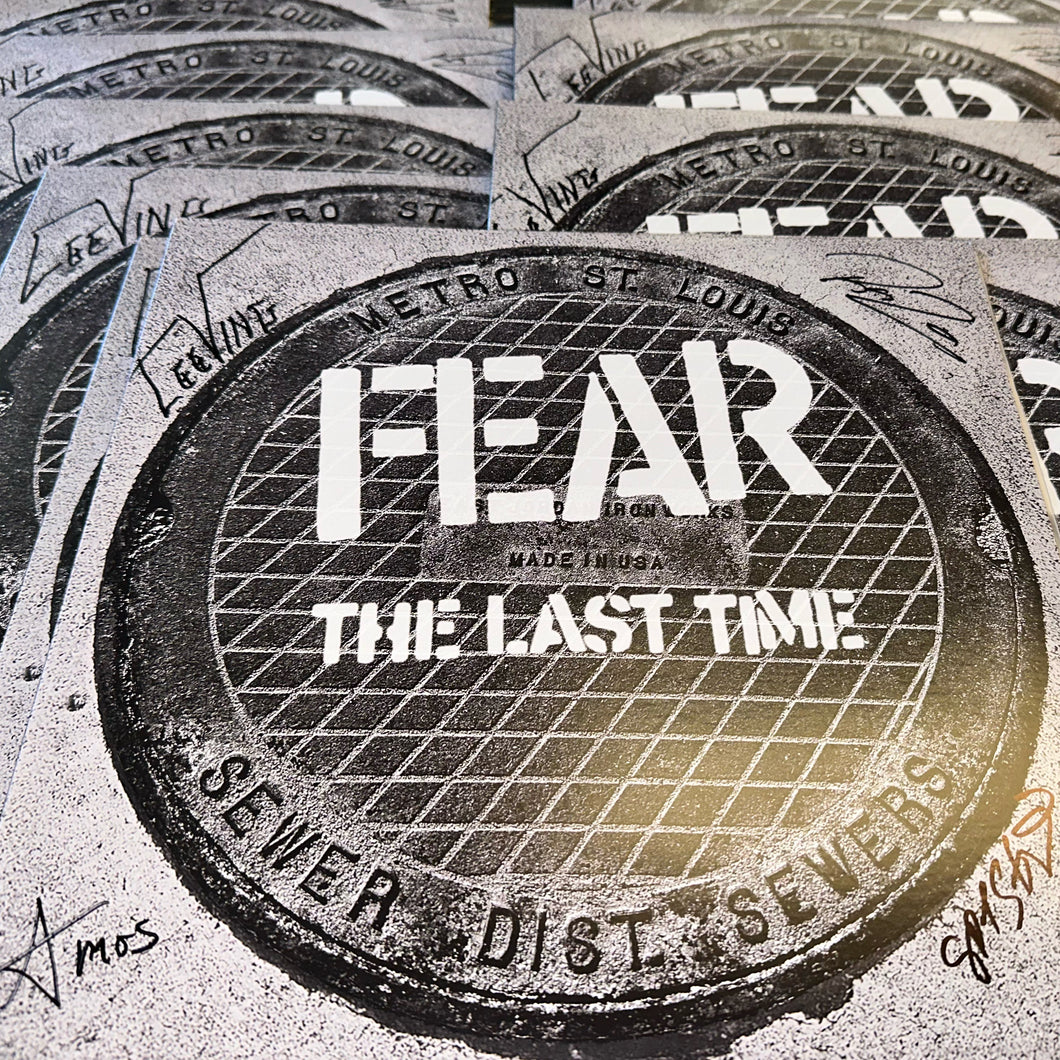 FEAR The Last Time Signed ST. Louis Variant Pink Vinyl