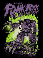 St. Louis Punk Rock Flea Market Tee Shirt Designed By Killer Napkins