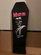 Load image into Gallery viewer, Misfits &quot;Evil Never Dies&quot; Coffin Cut Skateboard 1986 Plan 9 Official Original Danzig
