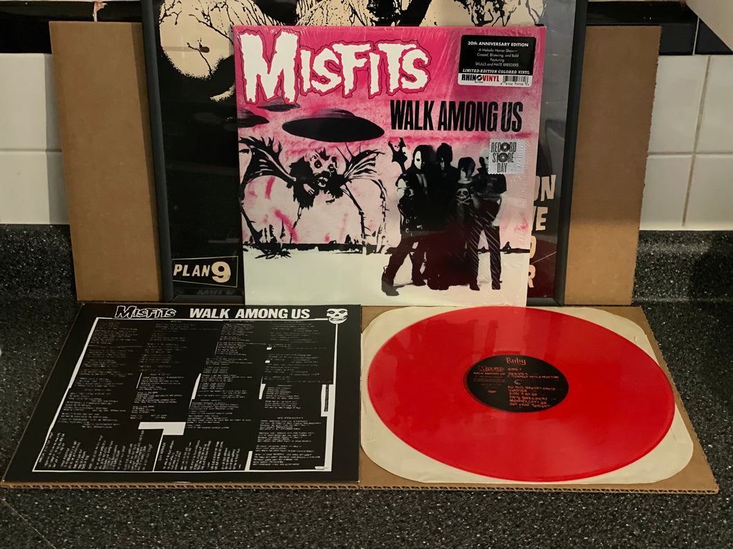 Misfits Walk Among Us LP 2012 Ruby/Rhino Record Store Day Red Vinyl Danzig