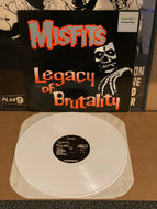 Misfits Legacy Of Brutality LP 1986 Plan9/Caroline PL9-06 White Vinyl w/ Pink Streaks Danzig