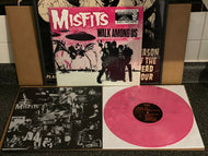 Misfits Walk Among Us LP 2013 Hot Topic Exclusive Pink Marbled Vinyl Danzig T