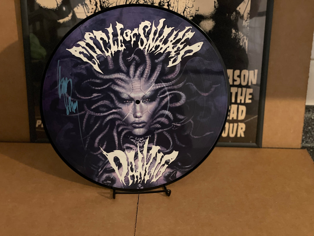 Danzig Circle Of Snakes LP 2004 Regain Records Picture Disc Signed By Glenn Danzig T