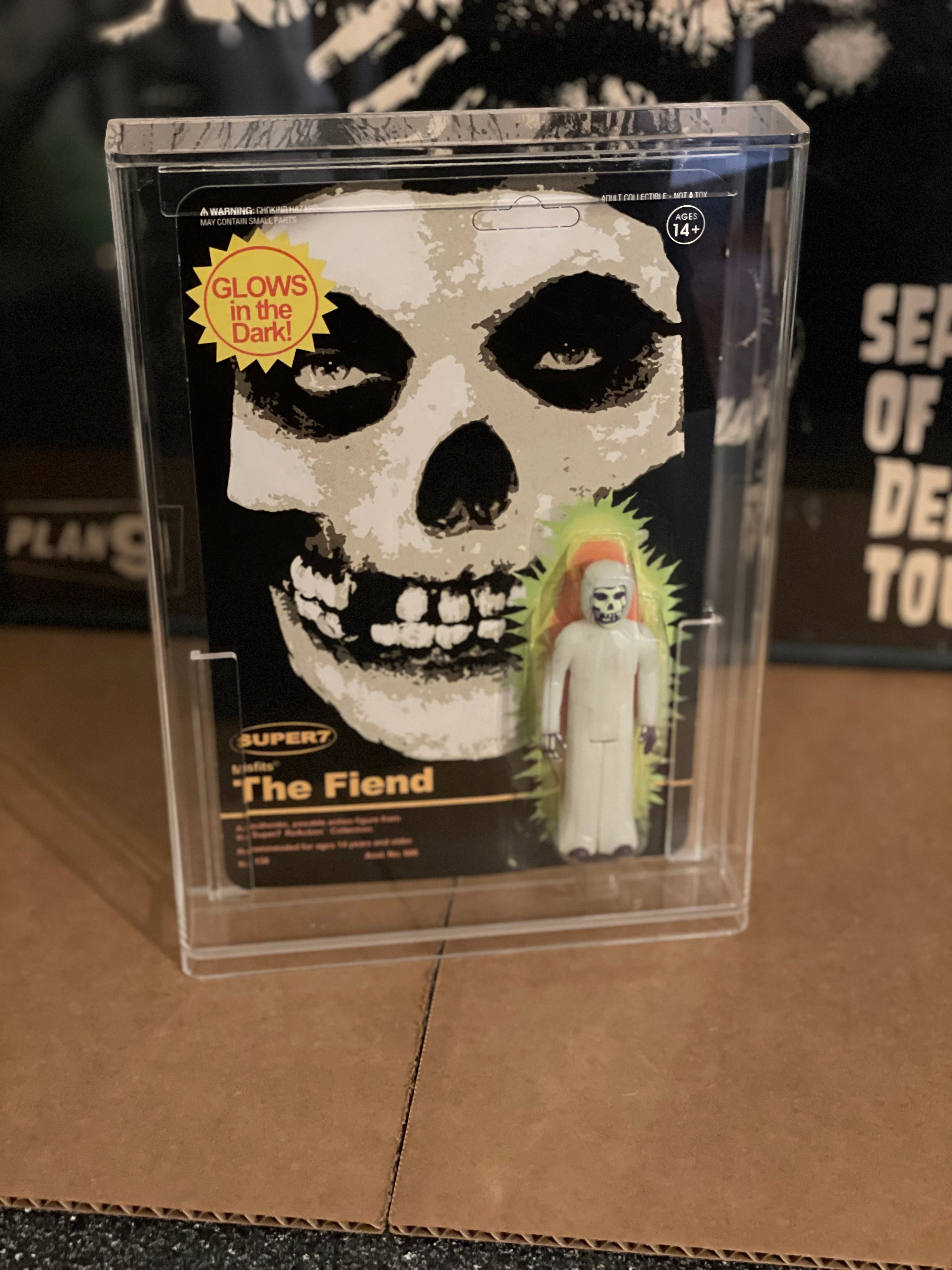 MISFITS FIEND REACTION FIGURE SUPER 7 GLOW IN THE DARK HALLOWEEN ORANGE MISFITS FIEND REACTION FIGURE SUPER 7 GLOW IN THE DARK HALLOWEEN ORANGE