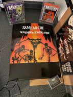 Samhain III November Coming Fire 1986 Promotional Poster Official Original Danzig