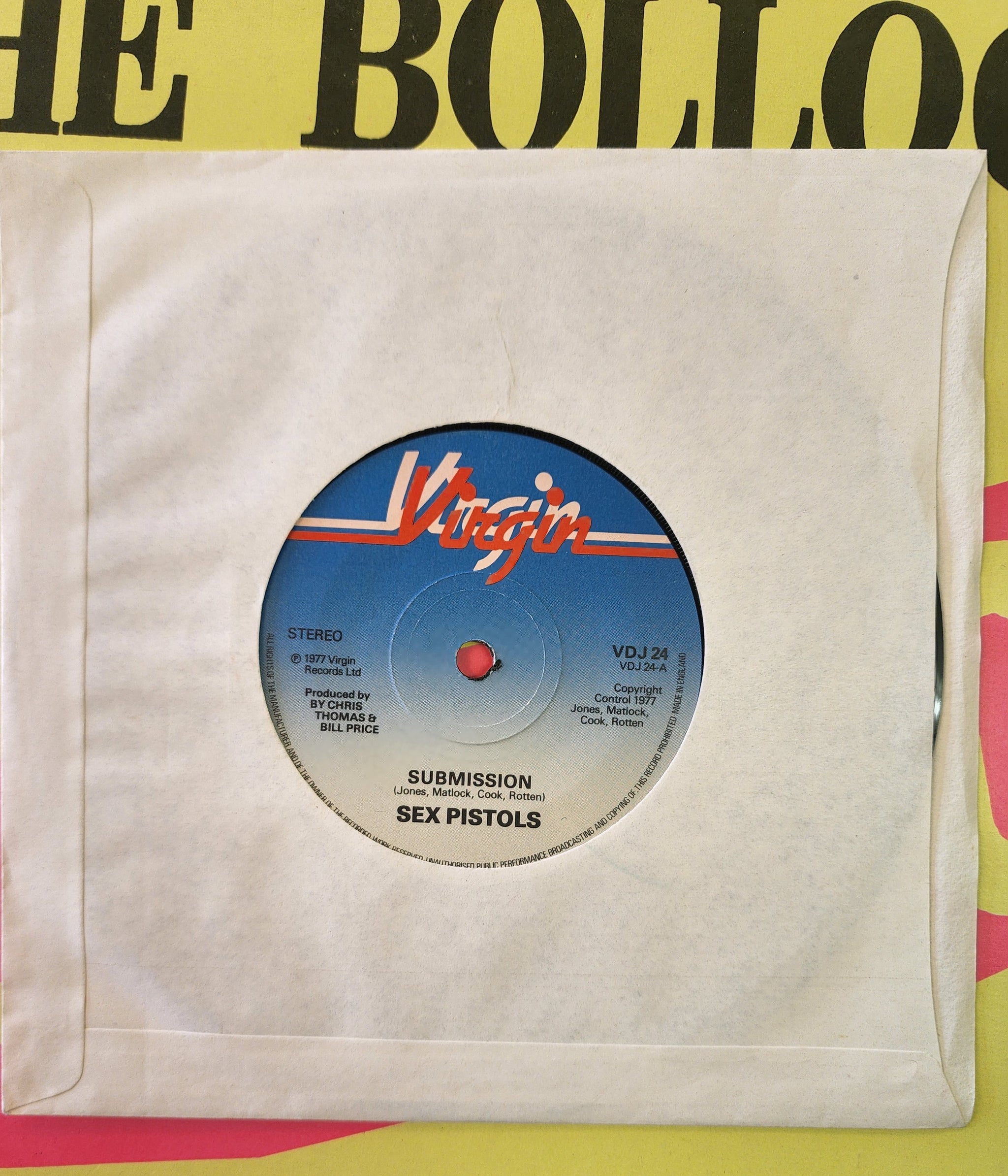 Sex Pistols ‎– Never Mind The Bollocks Here's The Sex Pistols
