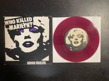 Load image into Gallery viewer, Misfits Glenn Danzig Who Killed Marilyn 7&quot; Purple Vinyl 1981 Plan 9 PL1015 DANZIG

