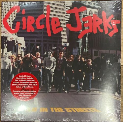 The Circle Jerks-Wild in the Streets YELLOW Reissue