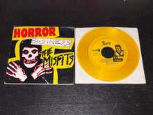 Load image into Gallery viewer, The Misfits Horror Business 7&quot; Plan 9 PL1009 1979 SIGNED Yellow Vinyl DANZIG
