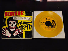 Load image into Gallery viewer, The Misfits Horror Business 7&quot; Plan 9 PL1009 1979 Yellow Vinyl DANZIG
